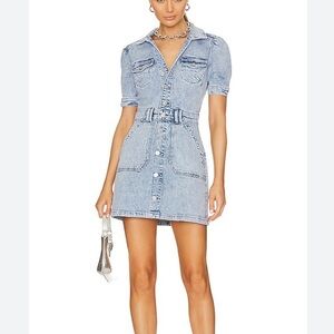 Paige Mayslie Denim Shirt Dress